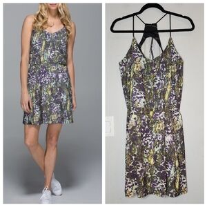Lululemon City Summer Dress Floral. Size 10.